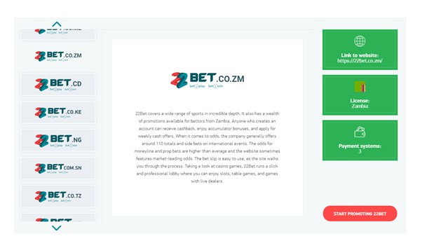22bet partners