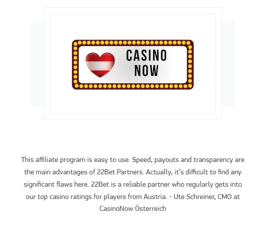 22bet testimonials