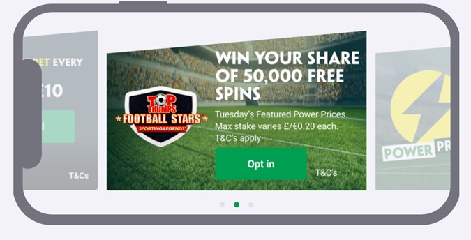 Paddy Power promos
